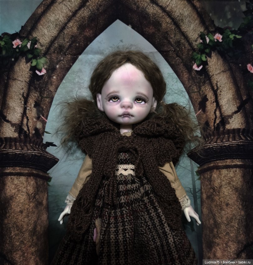 Необычная девочка — Лепка авторских кукол: полимерная глина