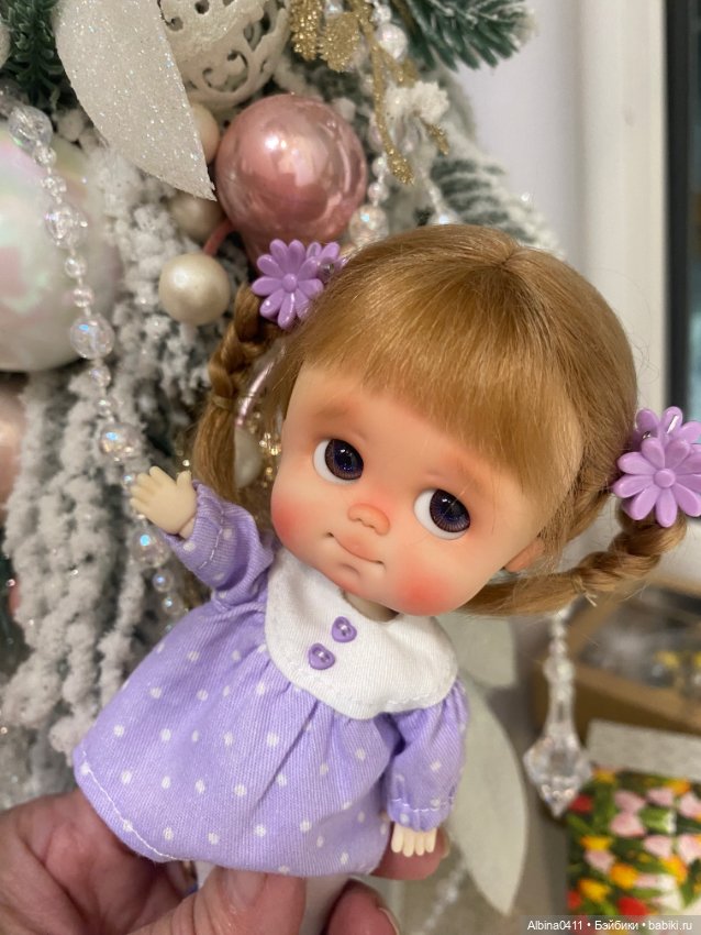 Хотела быть прЫнцессой — Авторские миниатюрные куклы: лепка (фото 6)