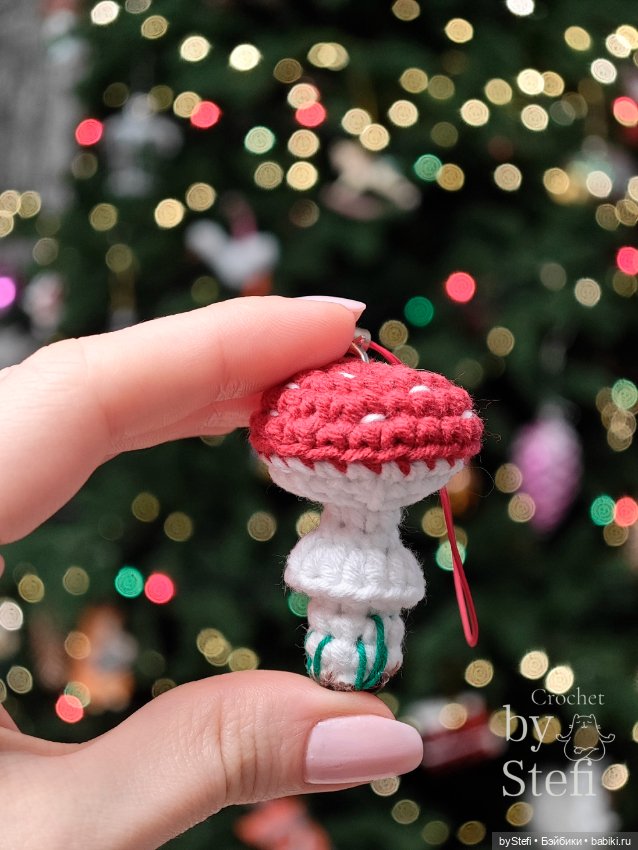 Мухоморушка — Вязаные игрушки и амигуруми: крючком