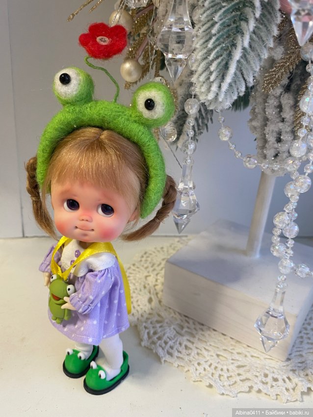 Хотела быть прЫнцессой — Авторские миниатюрные куклы: лепка (фото 2)
