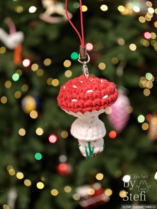 Мухоморушка — Вязаные игрушки и амигуруми: крючком (фото 3)