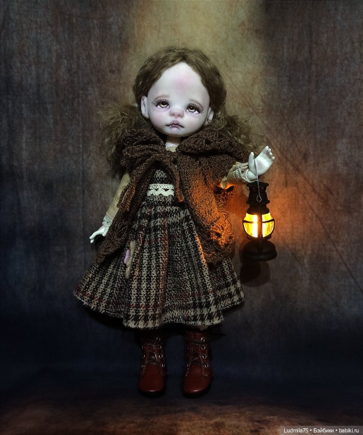 Необычная девочка — Лепка авторских кукол: полимерная глина