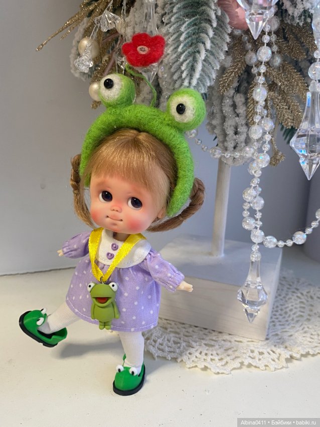 Хотела быть прЫнцессой — Авторские миниатюрные куклы: лепка (фото 4)