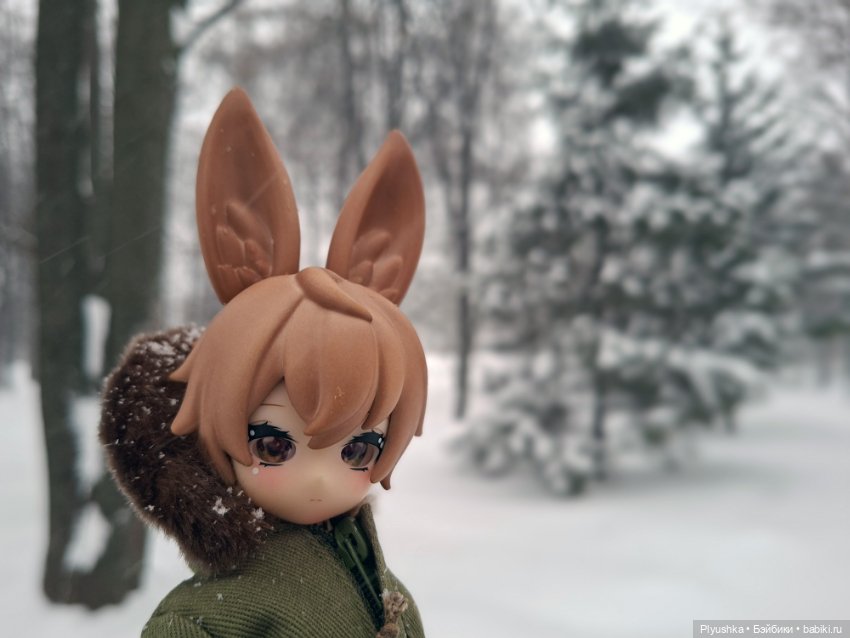 Зая, снегопад, парк ❅❅❅ — Куклы и тела UFdoll (ЮФдолл): Blind Box (фото 5)