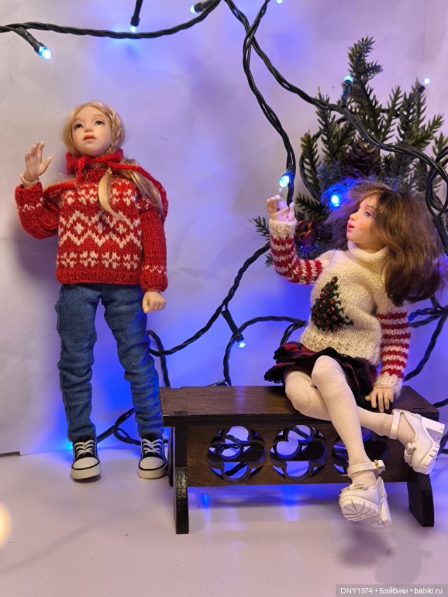 Праздничные наряды — Авторские куклы BJD (БЖД) у нас дома: фото (фото 3)
