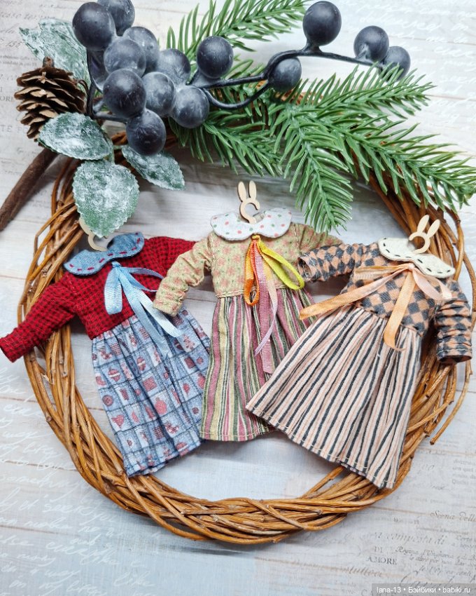 Платья в стиле "бохо" — Одежда и обувь для кукол своими руками: фото