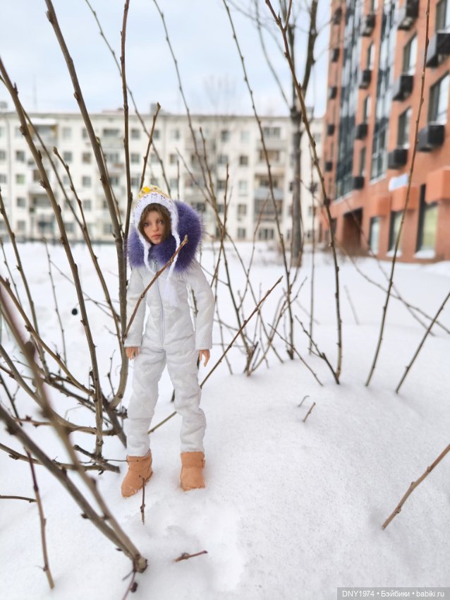 Мими и сугробы — Авторские куклы BJD (БЖД) у нас дома: фото (фото 2)