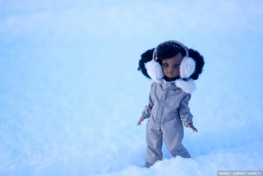 Мелкая в снежных просторах