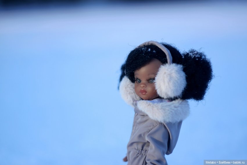 Мелкая в снежных просторах