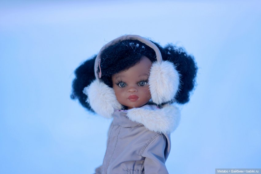 Мелкая в снежных просторах