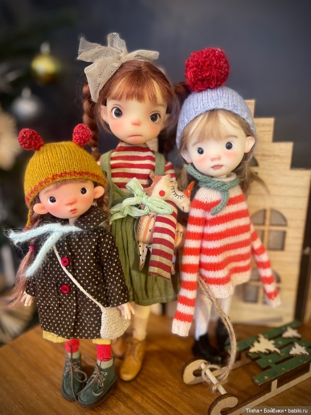 Новогодние гномики — Разные куклы BJD (БЖД): редкие бренды (фото 3)
