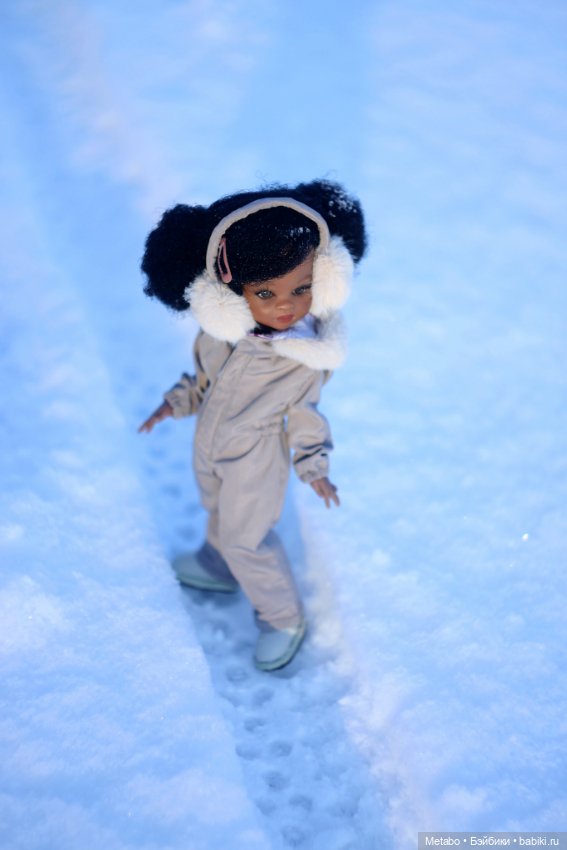 Мелкая в снежных просторах