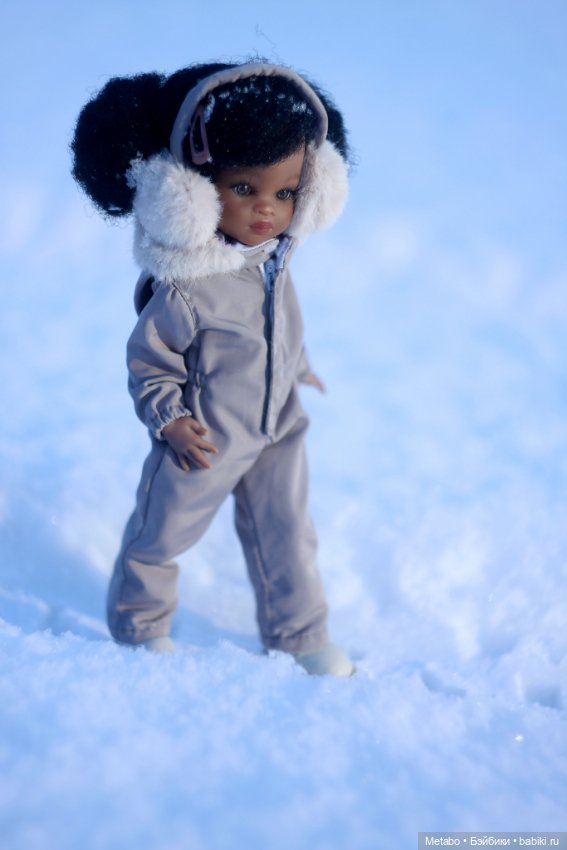 Мелкая в снежных просторах