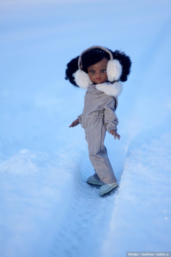 Мелкая в снежных просторах