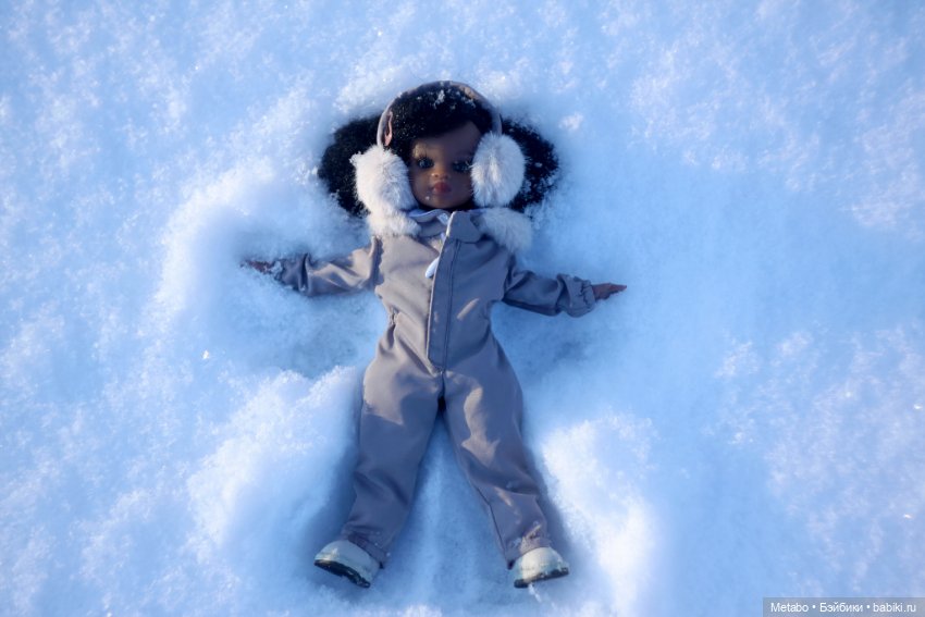 Мелкая в снежных просторах