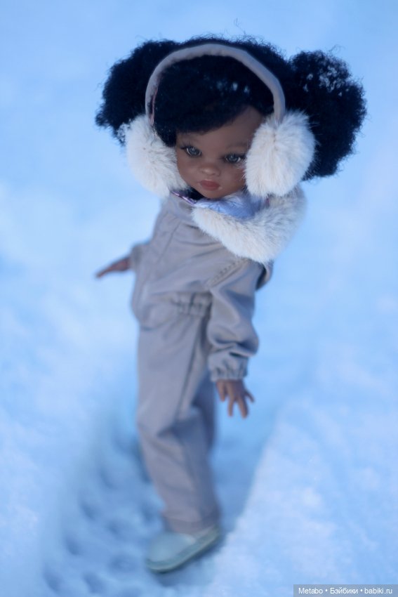 Мелкая в снежных просторах