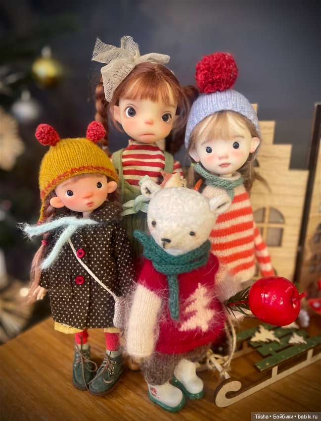 Новогодние гномики — Разные куклы BJD (БЖД): редкие бренды