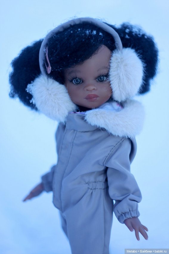 Мелкая в снежных просторах