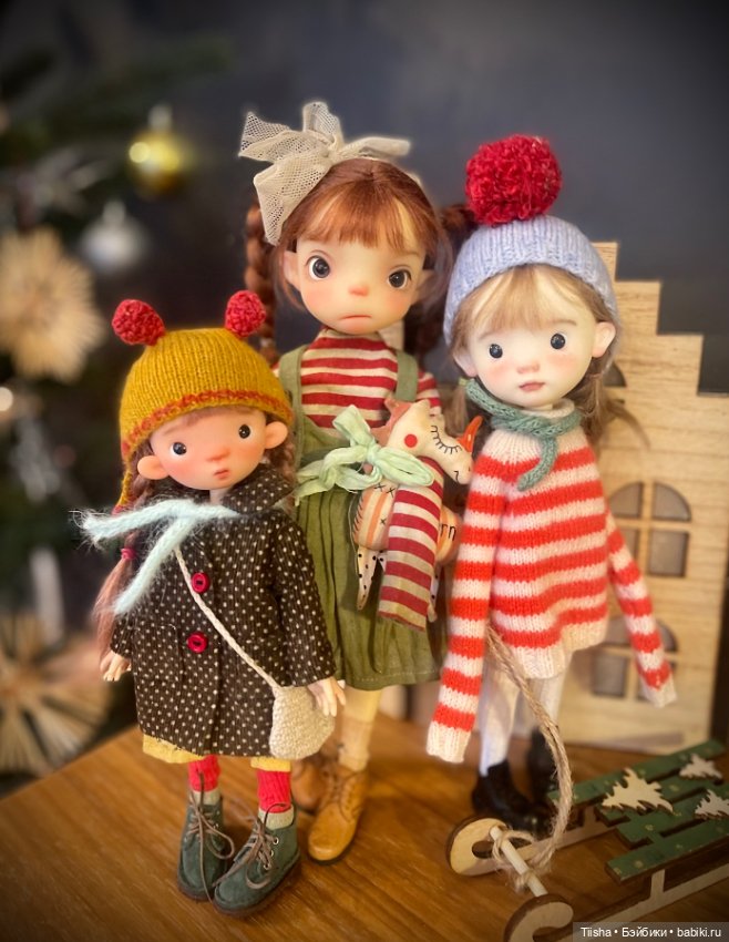 Новогодние гномики — Разные куклы BJD (БЖД): редкие бренды (фото 4)