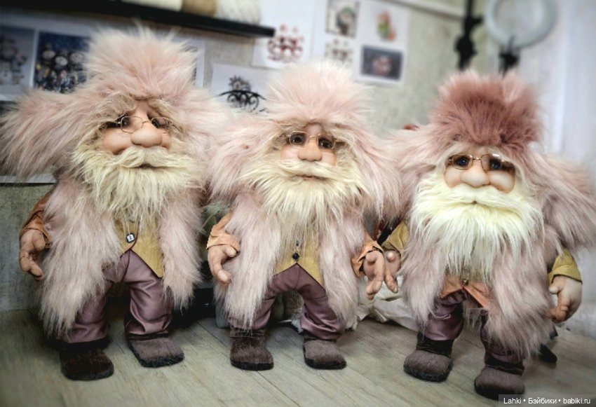 Мои куклы - домовые — Куклы из капрона и чулочной техники: авторские игрушки (фото 4)