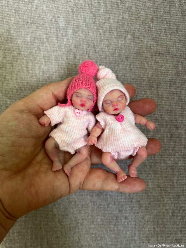 Мои миниатюрные силиконовые куклы (фото 5)