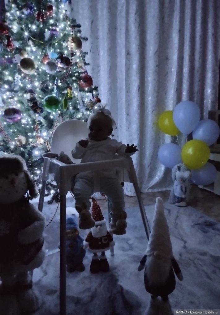 Любимочки, под ёлочкой 🎄 — Куклы Реборн (Reborn): домашние фото