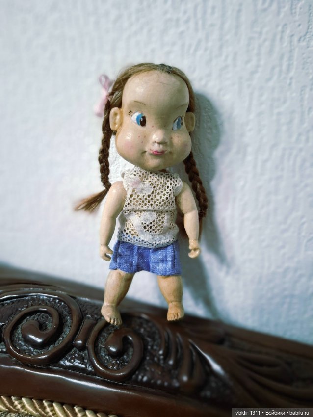 Нюрочка -куколка из дерева (фото 3)