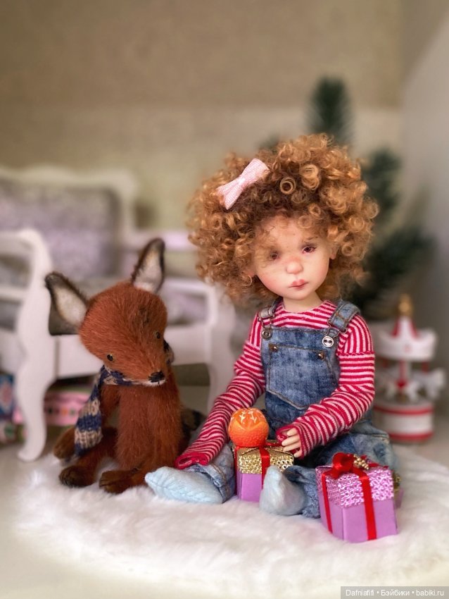 Кудряшка Фло — Авторские куклы BJD (БЖД) у нас дома: фото (фото 10)