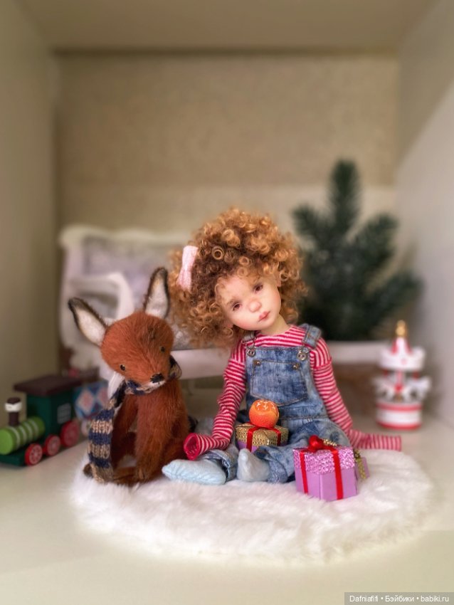 Кудряшка Фло — Авторские куклы BJD (БЖД) у нас дома: фото (фото 5)