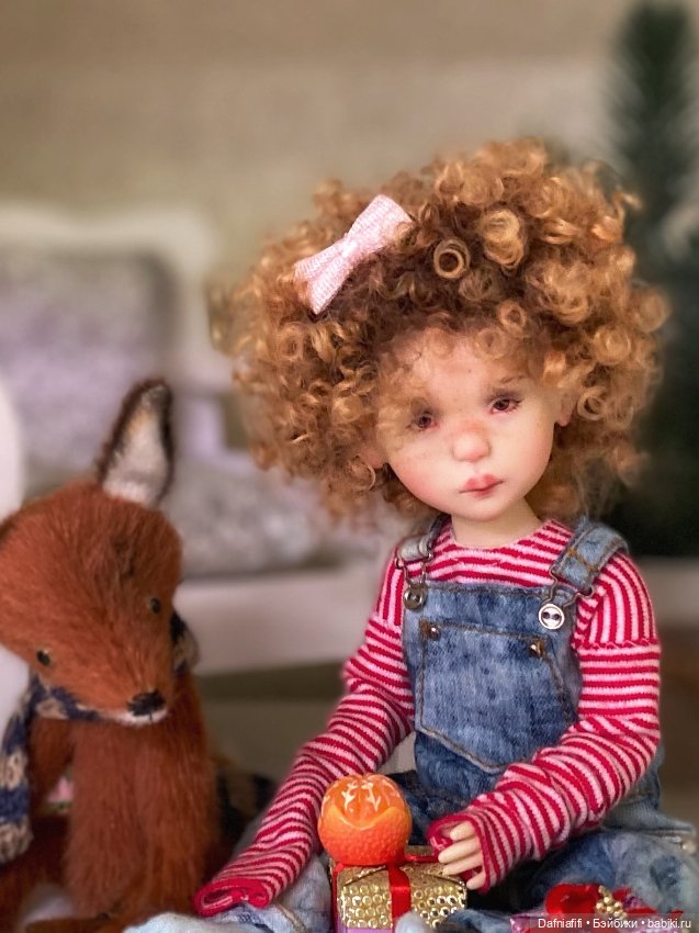 Кудряшка Фло — Авторские куклы BJD (БЖД) у нас дома: фото