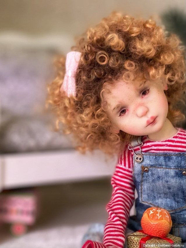 Кудряшка Фло — Авторские куклы BJD (БЖД) у нас дома: фото (фото 6)