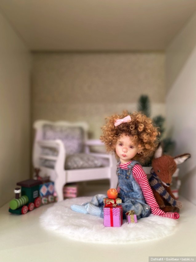 Кудряшка Фло — Авторские куклы BJD (БЖД) у нас дома: фото (фото 2)