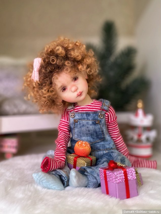 Кудряшка Фло — Авторские куклы BJD (БЖД) у нас дома: фото (фото 7)