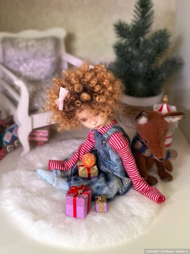 Кудряшка Фло — Авторские куклы BJD (БЖД) у нас дома: фото (фото 4)