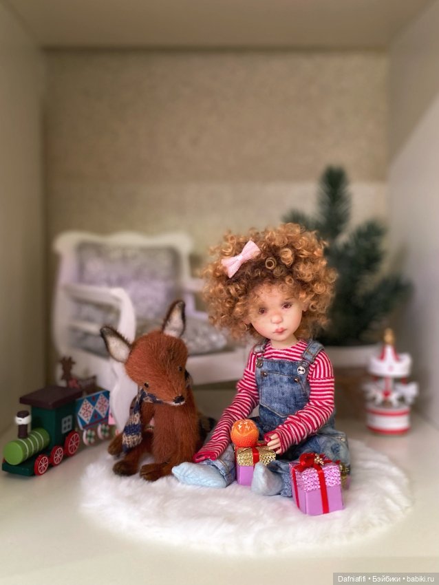 Кудряшка Фло — Авторские куклы BJD (БЖД) у нас дома: фото