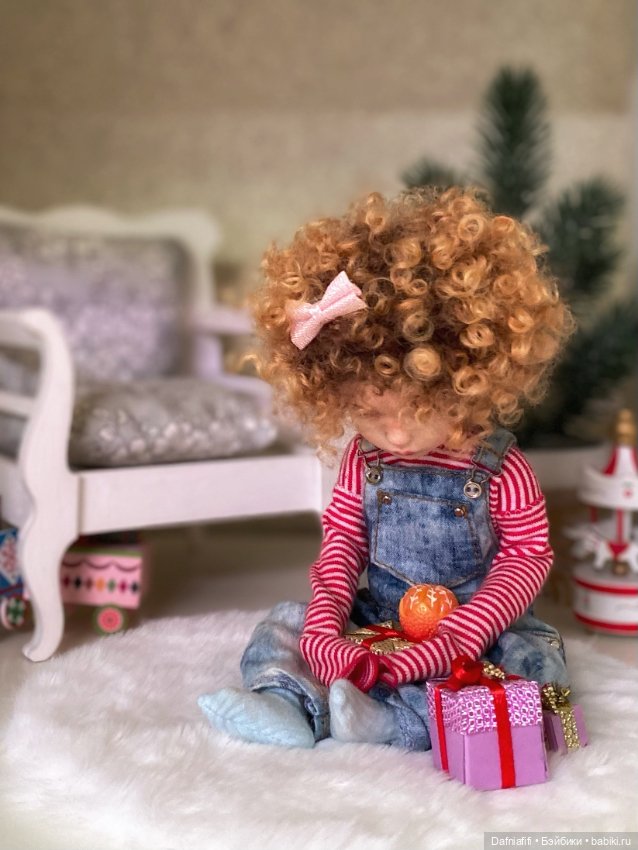 Кудряшка Фло — Авторские куклы BJD (БЖД) у нас дома: фото (фото 9)