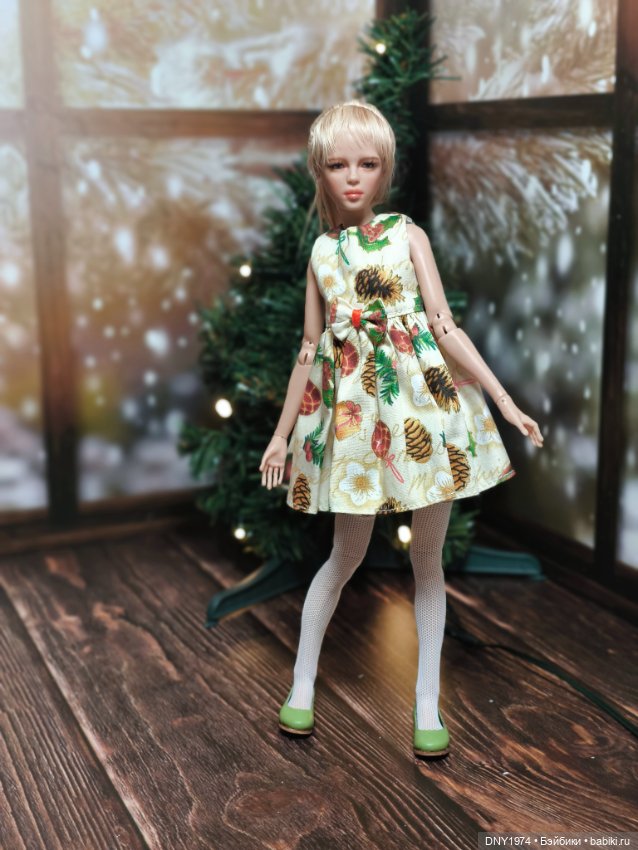 Новогодняя Ева — Авторские куклы BJD (БЖД) у нас дома: фото (фото 7)