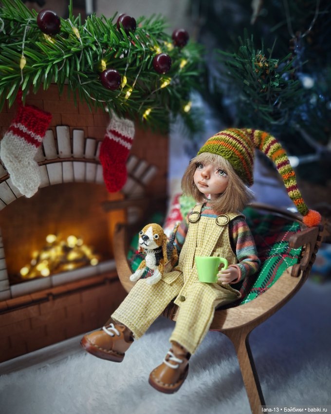 Уютный вечер — Одежда и обувь для кукол своими руками: фото