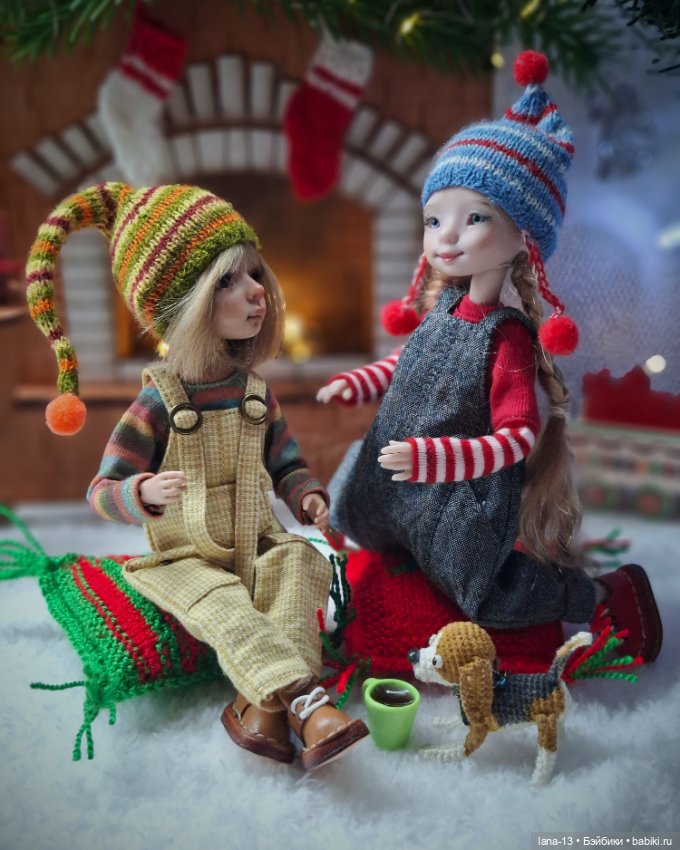 Уютный вечер — Одежда и обувь для кукол своими руками: фото (фото 4)
