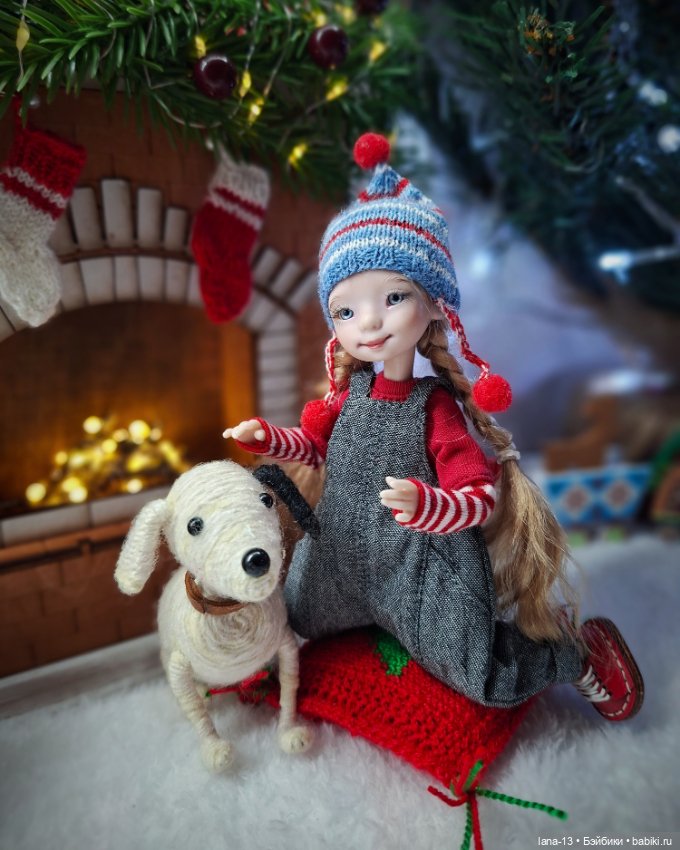 Уютный вечер — Одежда и обувь для кукол своими руками: фото (фото 2)