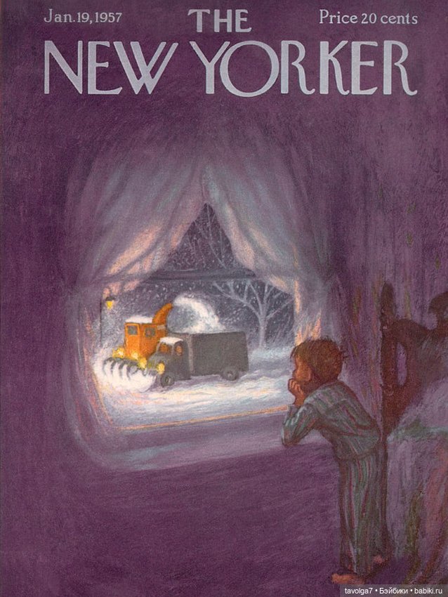 Новогодние обложки The New Yorker, винтажные броши и шарики