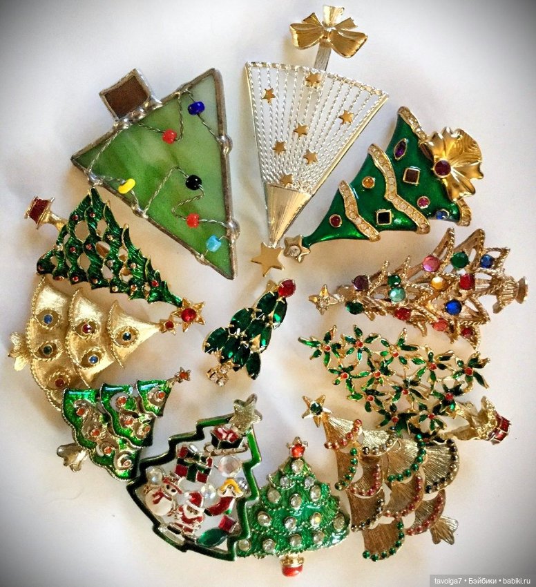 Новогодние обложки The New Yorker, винтажные броши и шарики (фото 4)