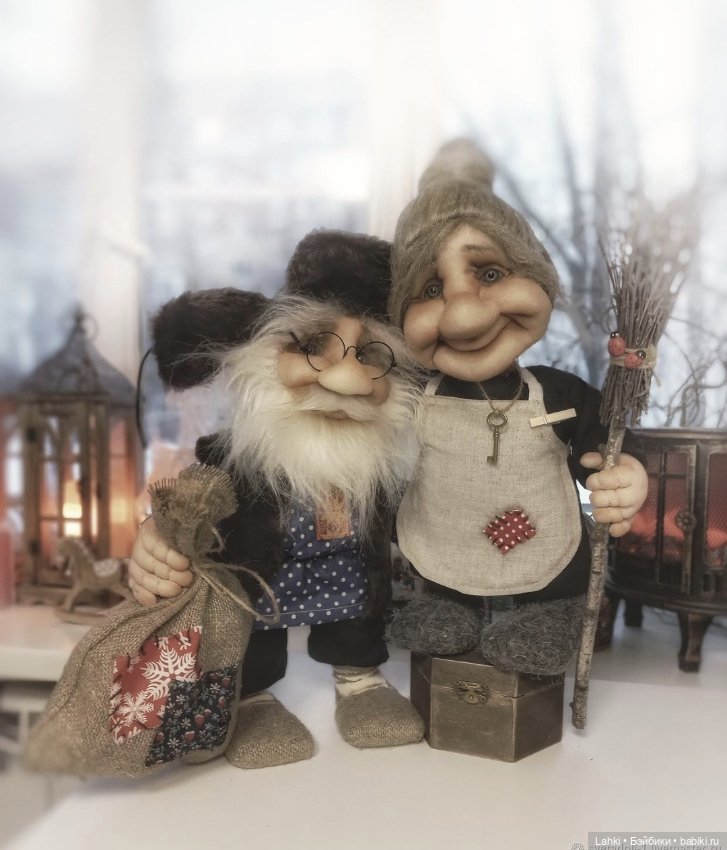 Мои домовые — Куклы из капрона и чулочной техники: авторские игрушки (фото 2)