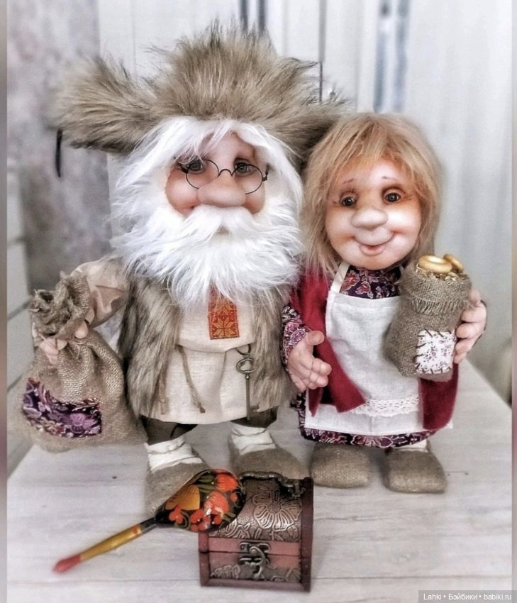 Мои домовые — Куклы из капрона и чулочной техники: авторские игрушки (фото 5)