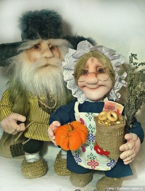 Мои домовые — Куклы из капрона и чулочной техники: авторские игрушки (фото 3)