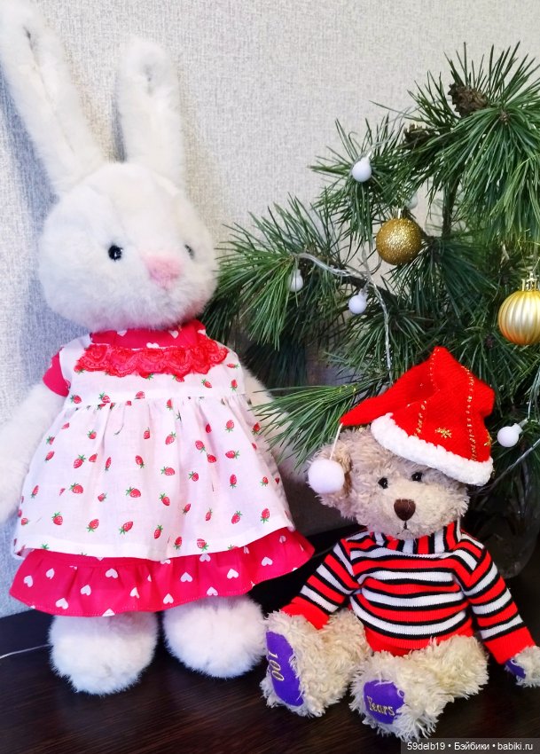 Одежда для мягкой игрушки - Зайки (фото 7)