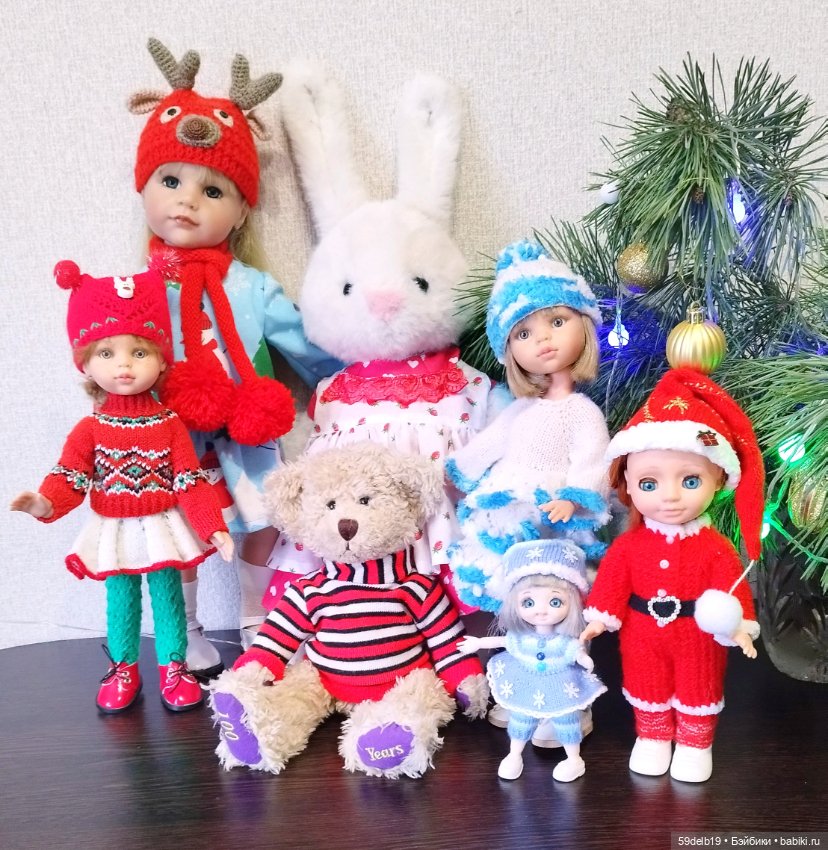 Одежда для мягкой игрушки - Зайки