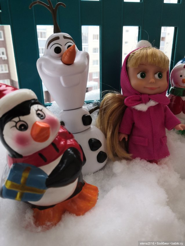 В январе много снега во дворе (фото 7)