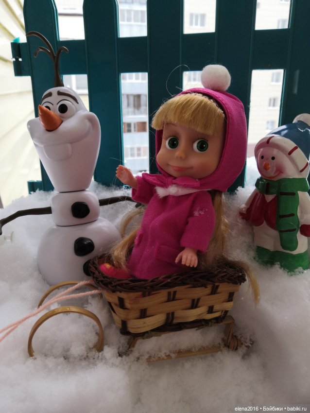 В январе много снега во дворе (фото 9)