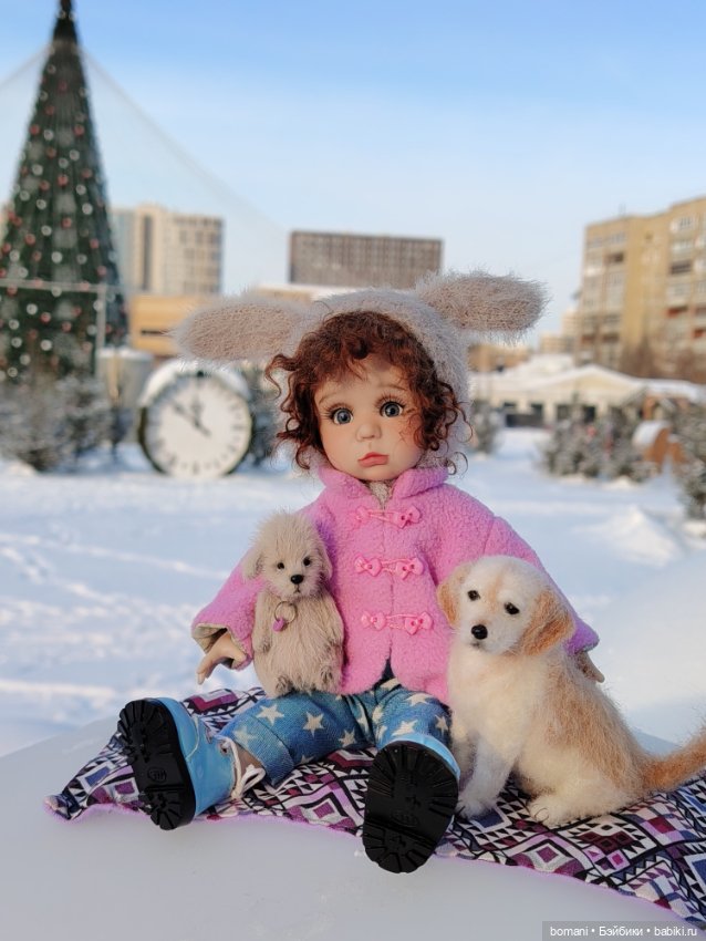 Постновогоднее — Куклы Miroxdolls (Оксана Миронова): российские БЖД (фото 7)